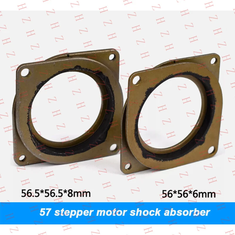 

U+ 57 Stepper Motor Steel Rubber Shock Ring Mount Bracket 56*56*6mm Part【Wholesale private message sellers】