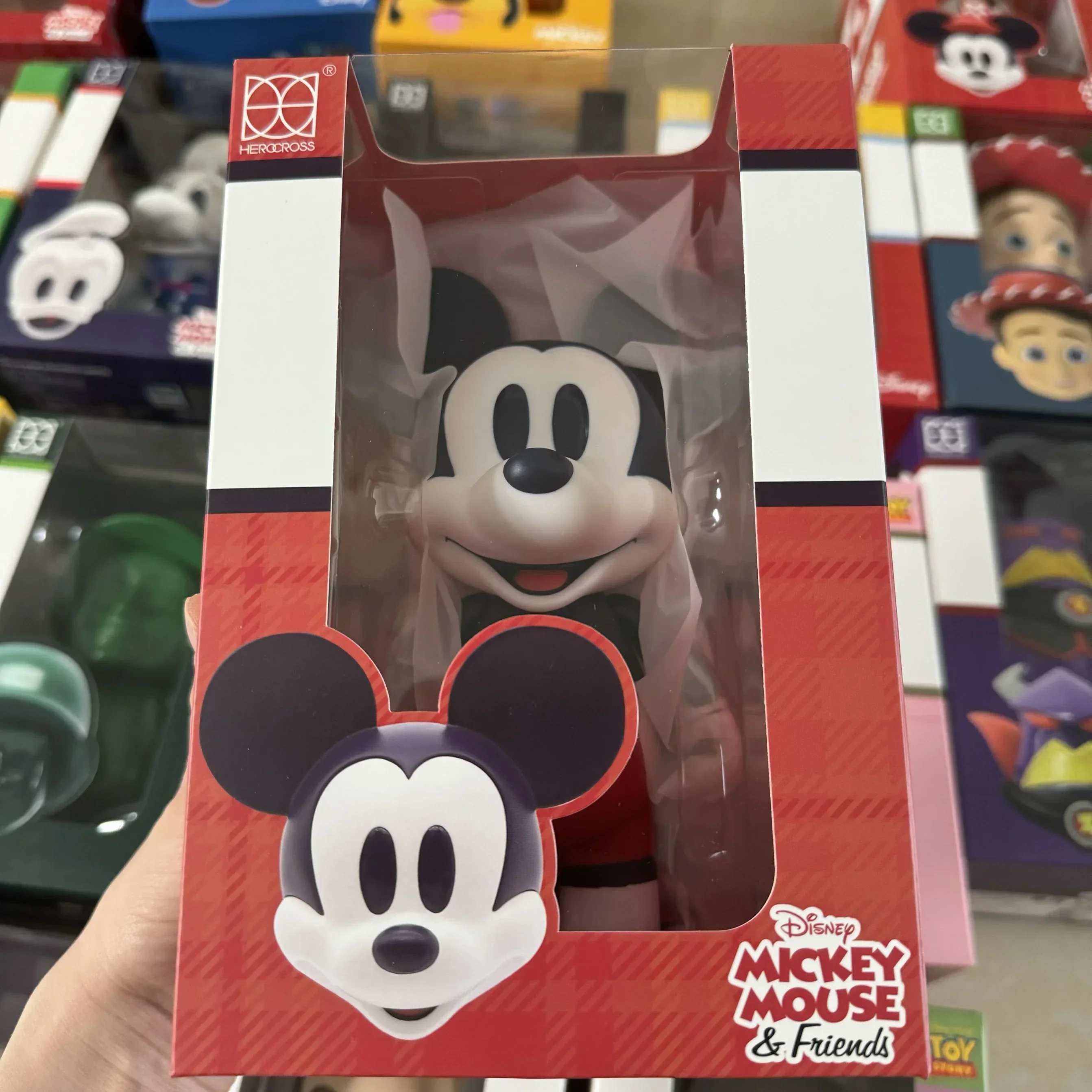 Disney Toy Story Mickey Mouse, Donald Duck, and Andy Joker genuine movable ornaments