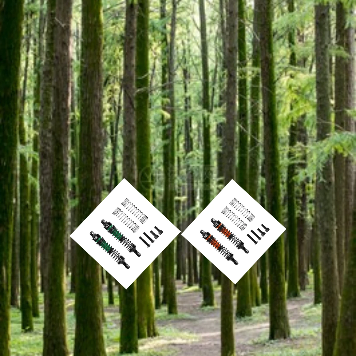 

GPM Alloy F/R Adjust Progressive Shock 71mm ARRMA 1/16 Quake Grom Gorgon Grom ARA2130