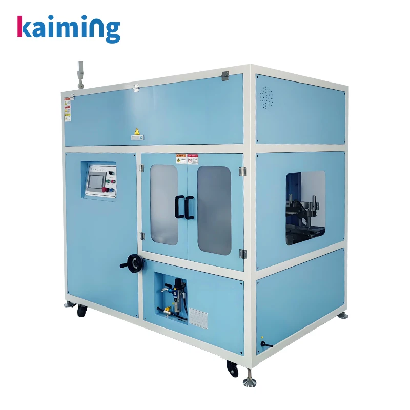 High Efficiency Airplane Box Folding Machine Rotary Compact Plane  Carton Box Erector Machine