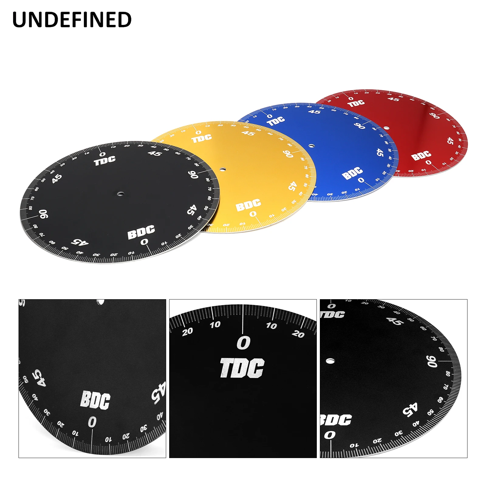 For 6 3/4 inch outside diameter and a 6mm center hole Engine Timing Degree Wheel Accurately Check Set Ignition Cam timing