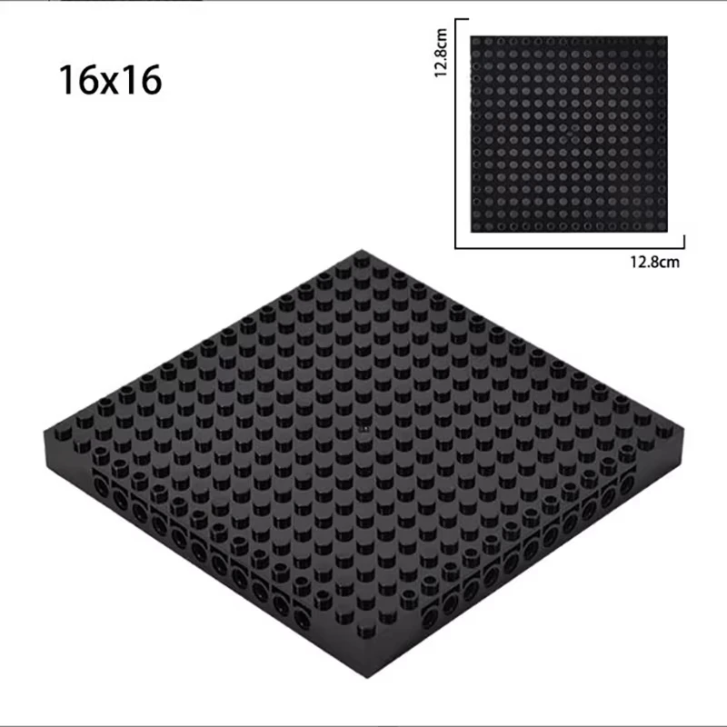 Artistic pixel drawing block base 65803 bricks 16X16 base parts compatible with 98138 children's DIY block toy accessories