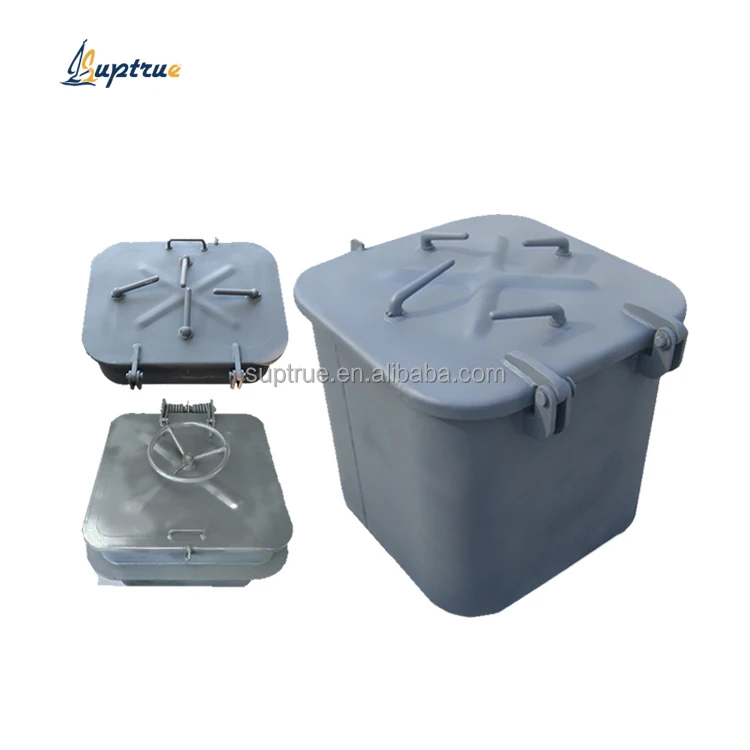 Marine boat steel watertight hatch cover for ship