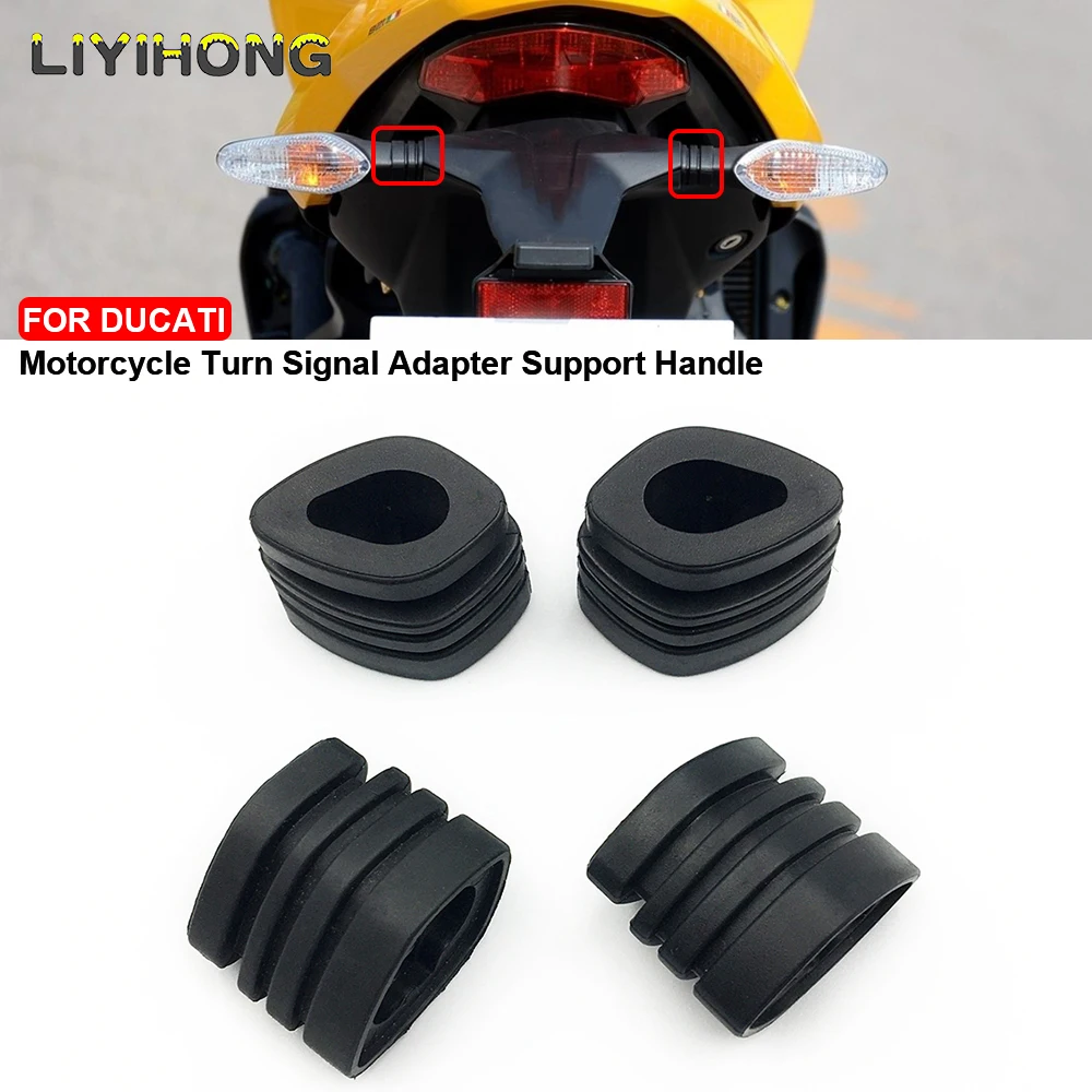 Motorcycle Turn Signal Adapter Support Handle For DUCATI Monster 659 696 795 796 1100 Streetfighter 848 1100