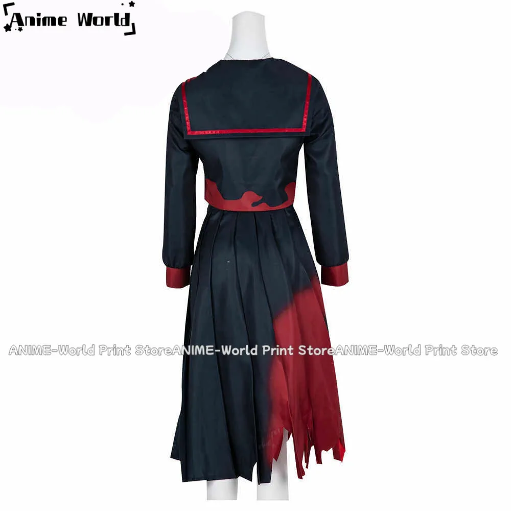 《Custom Size》Unisex Anime Blue Archive Kenzaki Tsurugi Cosplay Costumes Outfit Halloween