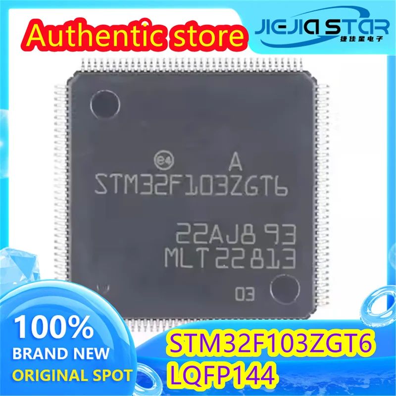 

(1/30 pieces) STM32F103ZGT6 LQFP-144 ARM Cortex-M3 32-bit microcontroller-MCU New original spot delivery fast