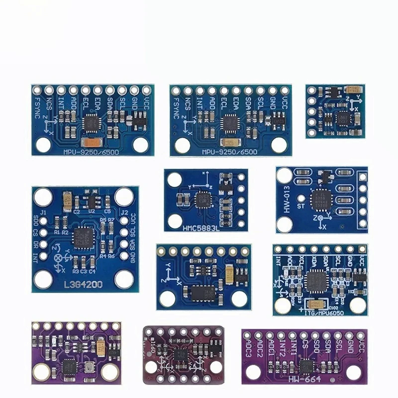 9-Axis Attitude Sensor MPU-6050 MPU-9250 BMI160 Gyro+Accelerator+Magnetometer Module
