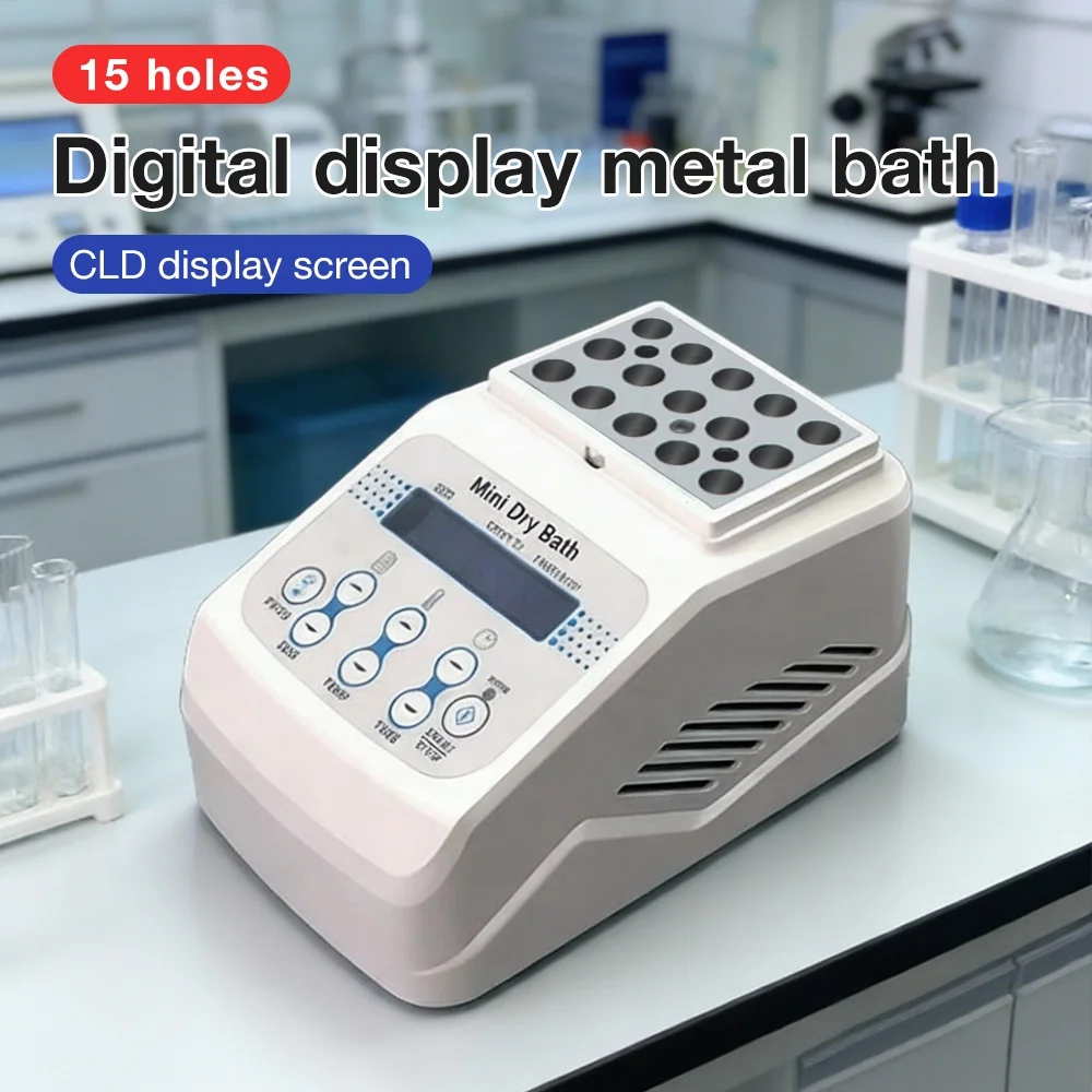 Manufacturer Digital Display Constant Temperature Metal Bath Lab Use Molecular Biology Clinical Laboratory Dry Bath Equipment
