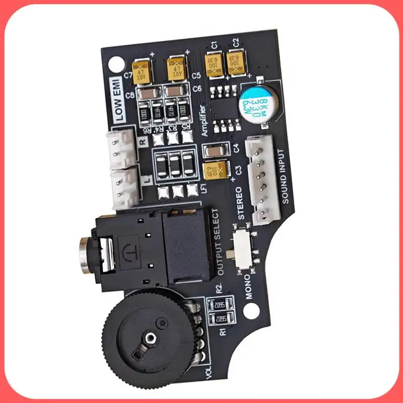 X12A-Dual Channel Volume Audio Board PCB Board Motherboard For GG Gaming Console Replacement Parts