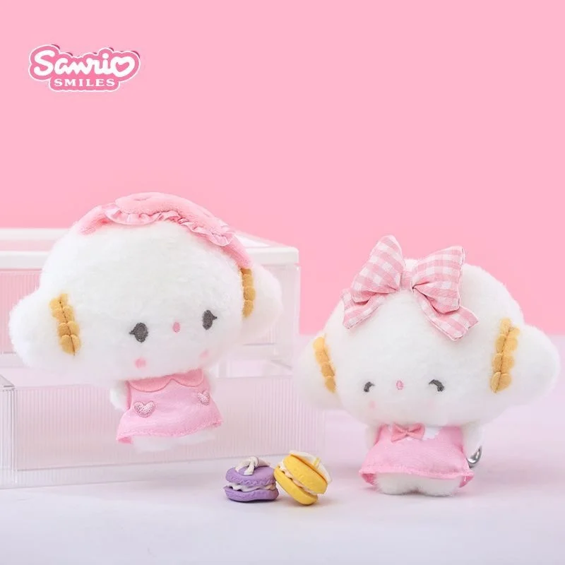 12 سنتيمتر سانريو Cogimyun الكرتون لطيف الأزرق الوردي القوس قبعة النوم الذهبي مشبك قلادة سيارة المفاتيح حقيبة كروسبودي الديكور فتاة هدية #3