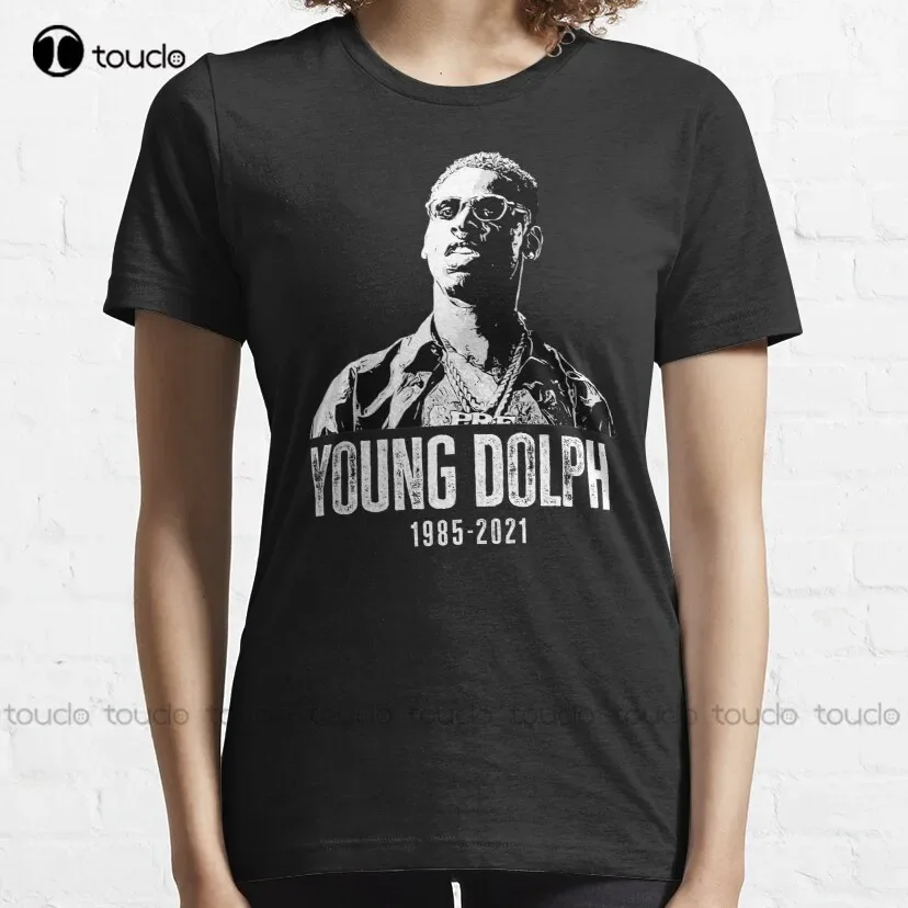 Young Dolph Rip - Rest In Peace - 1985-2021 Classic T-Shirt Boys' Tops, Tees & Shirts Custom Aldult Teen Unisex Xs-5Xl Cotton