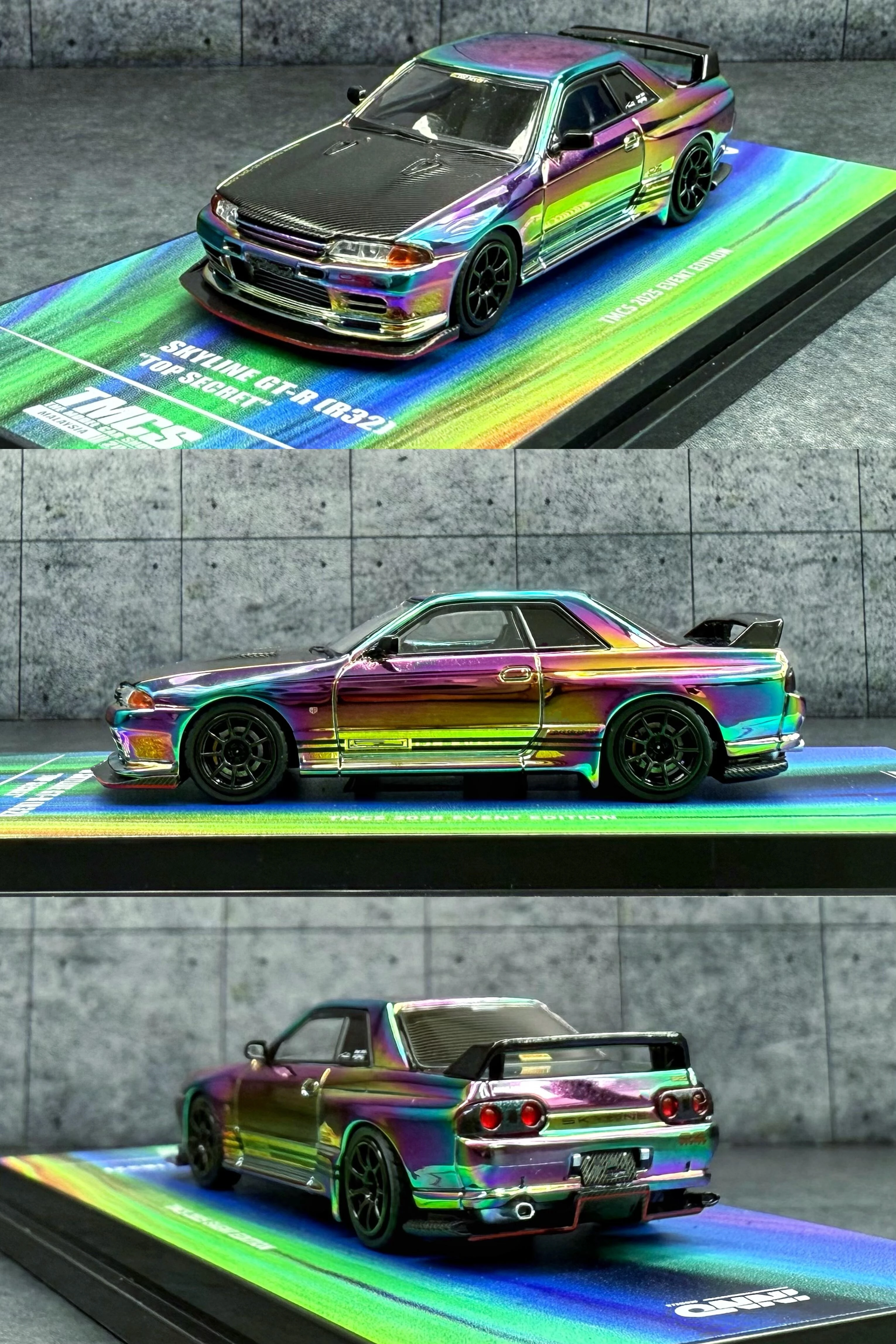 

INNO 1:64 2025 MALAYSIA TMCS GTR R32 R34, литая под давлением модель автомобиля из смолы, ограниченный выпуск, коллекционная игрушка для хобби, подарки