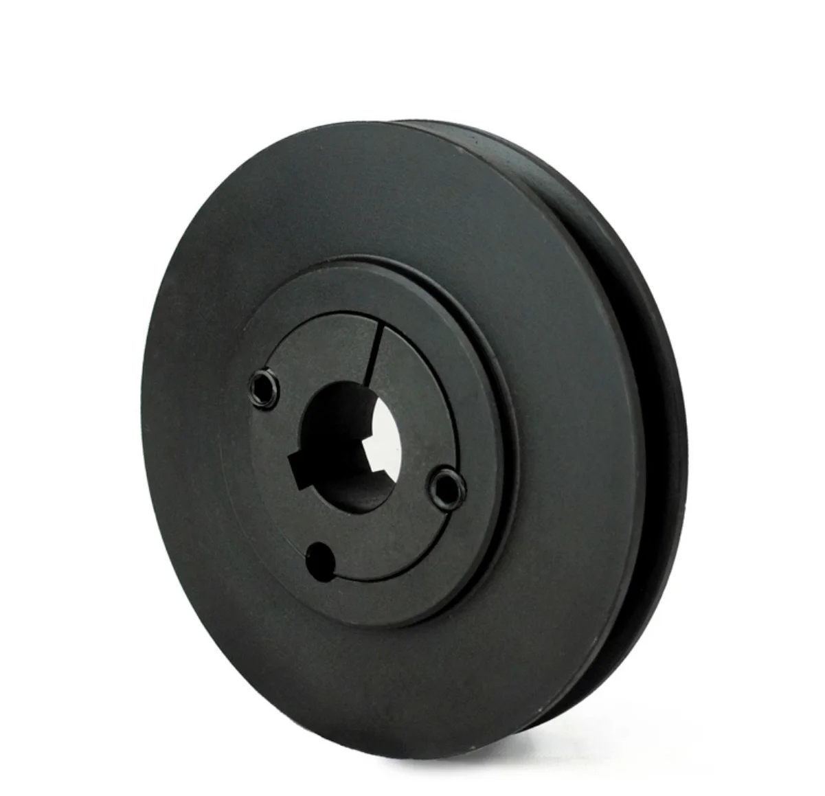 1pcs OD:90mm SPA90-01 European Standard 1210Cone Sleeve Three Groove Motor Pulley Cast Iron V-belt Pulley