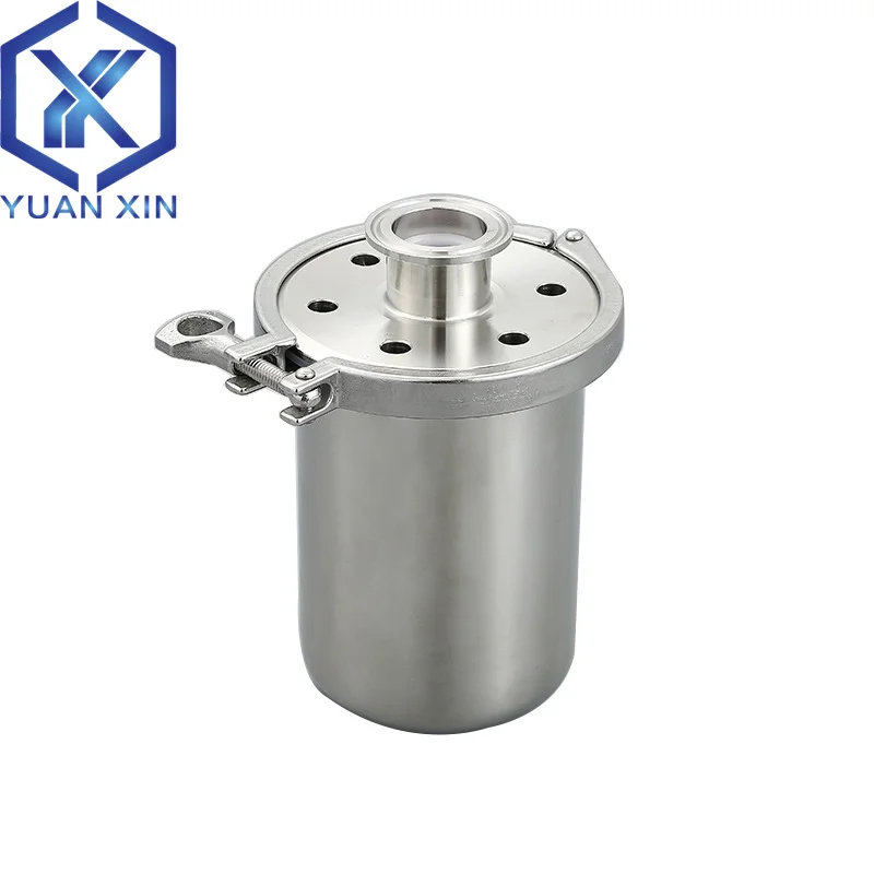 304 stainless steel respirator tri clamp air breathing valve sanitary sterilization respirator