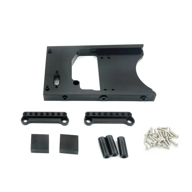 Metal Front and Rear Steering Servo Fixed Mounting Bracket Beam for WPL 1/16 and MN D90 D91 D96 D99 MN90 MN99S 1/12 RC Car