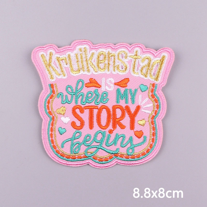 2025 Netherland Oeteldonk Emblem Iron On Patches For Clothes Carnival Frog Embroidered Patch For Netherland Fusible Patches DIY