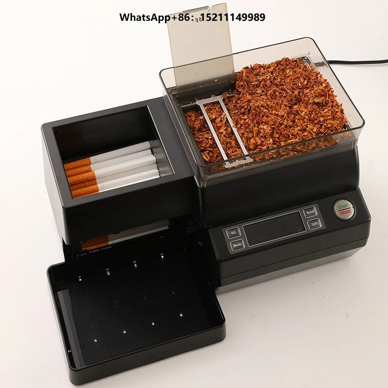 Automatic Metal Tobacco Rolling Machine Classic Style HK-6 for 6.5/8.0 Cigarette for Smoking Accessories Whole Set