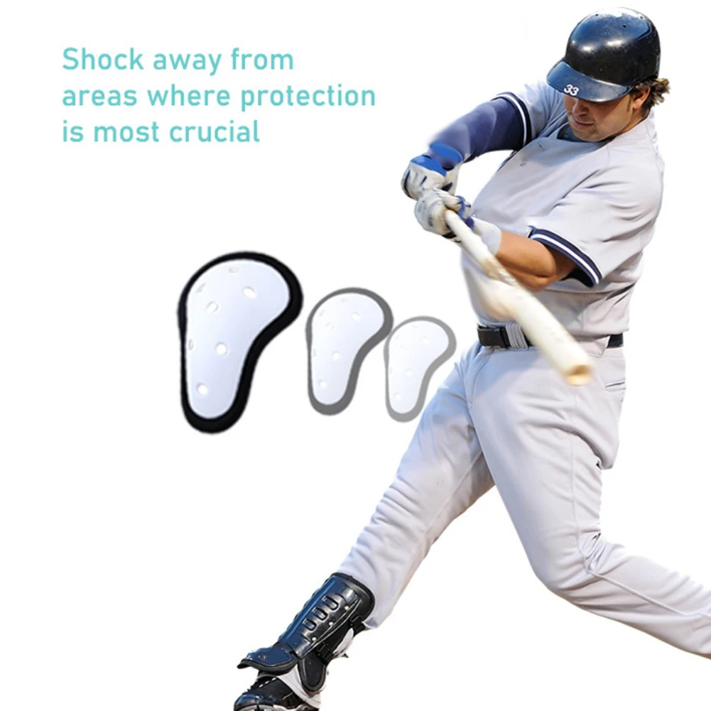 Jock Cup Insert Crotch Protector Hockey Training Easy To Clean Impact-resistant Design Low-profile Fit For Compression Shorts