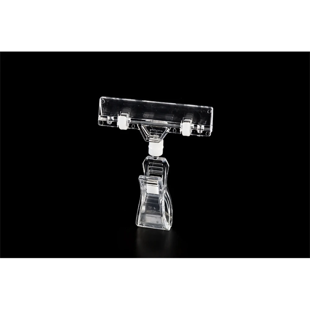 Pop Name Ticket Klip Stand Up Holder Harga Roti Berputar