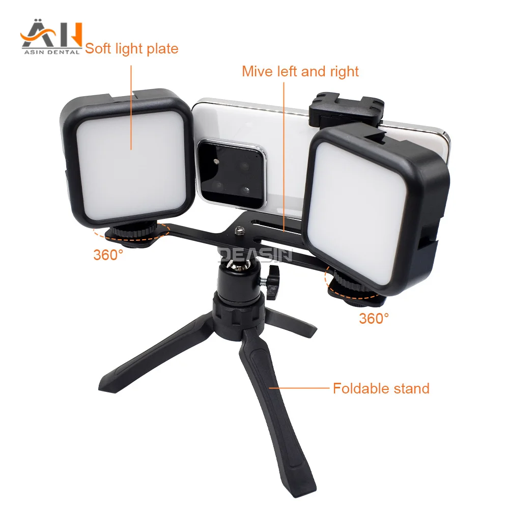 

DEASIN стоматологический внутриротовой стоматологический светильник для фотосъемки, светодиодный стоматологический лампа для наполнения полости рта для лечения колориметрический фото-видео фонарик