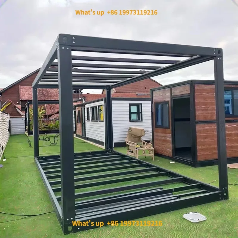 2026 Prefab Container Mobile Home Steel Portable Prefabricate Tiny Detachable Container House Frame