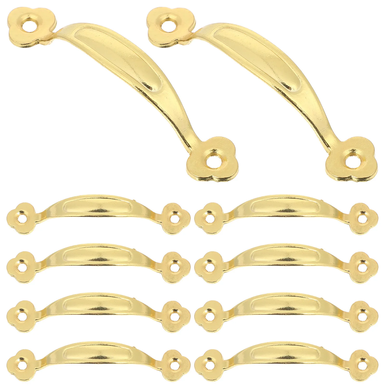10Pcs Vintage Cabinet Handles Zinc Alloy Rustic Farmhouse Drawer Pulls for Kitchen Cabinets Wardrobes Dressers DIY Decorative