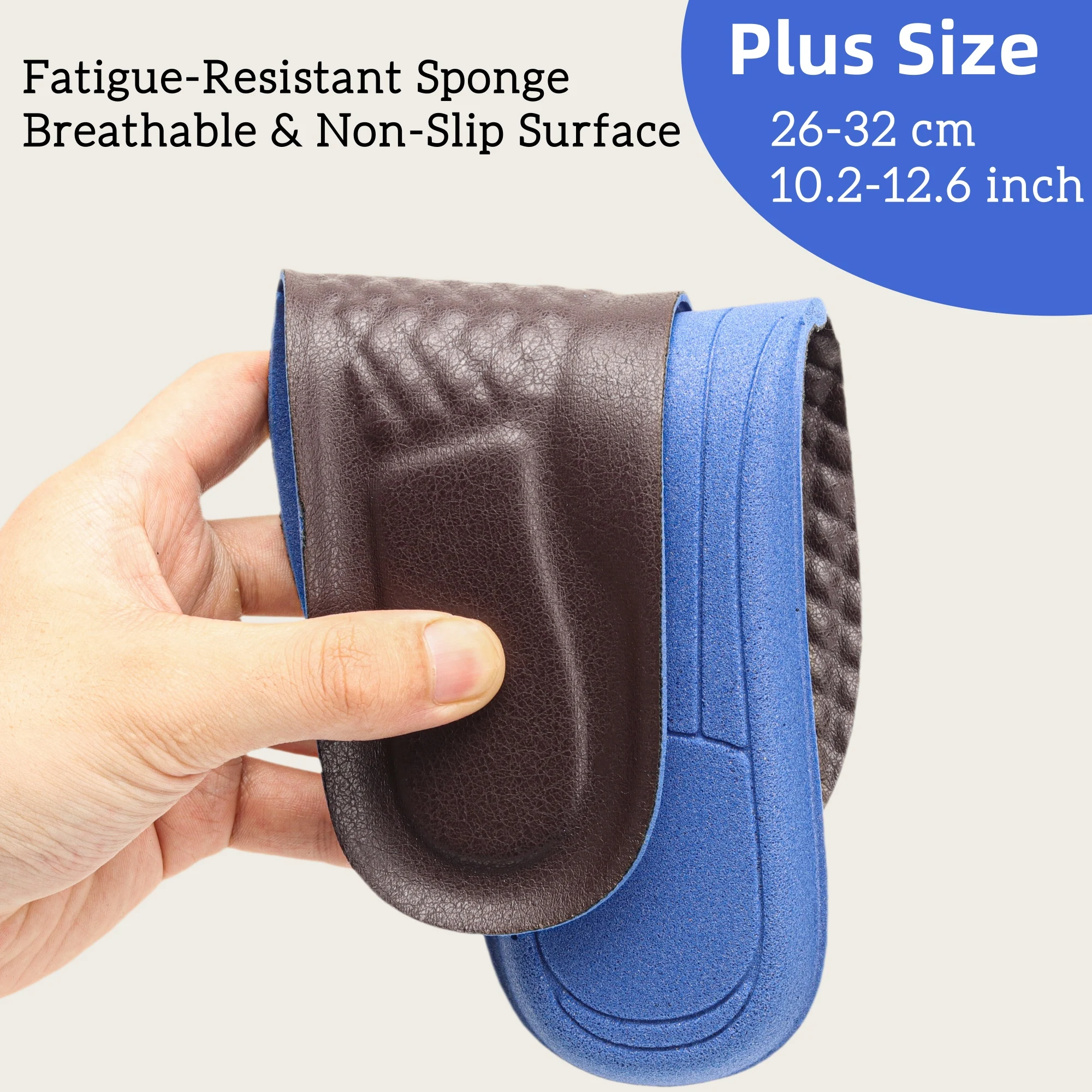 Large Size Non-slip insoles Odor-resistant Sports insoles Casual shoe insoles Breathable Shoe Insoles Shock-absorbing