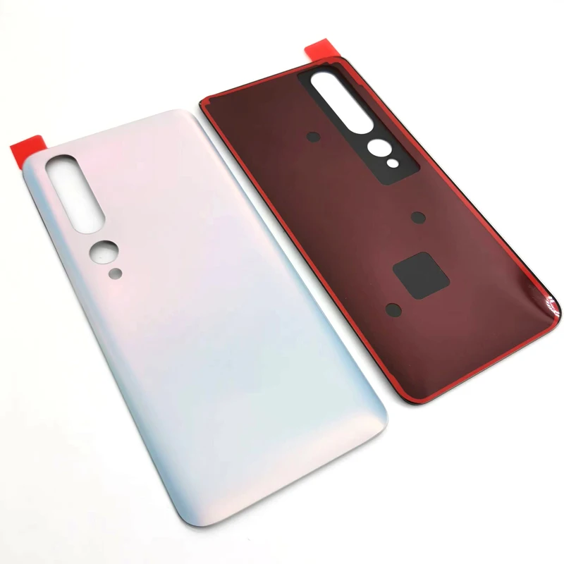 Per Xiaomi Mi 10 Pro 5G coperchio batteria posteriore porta custodia posteriore custodia di ricambio per custodia per telefono mi 10pro 10Pro 5G + adesivo