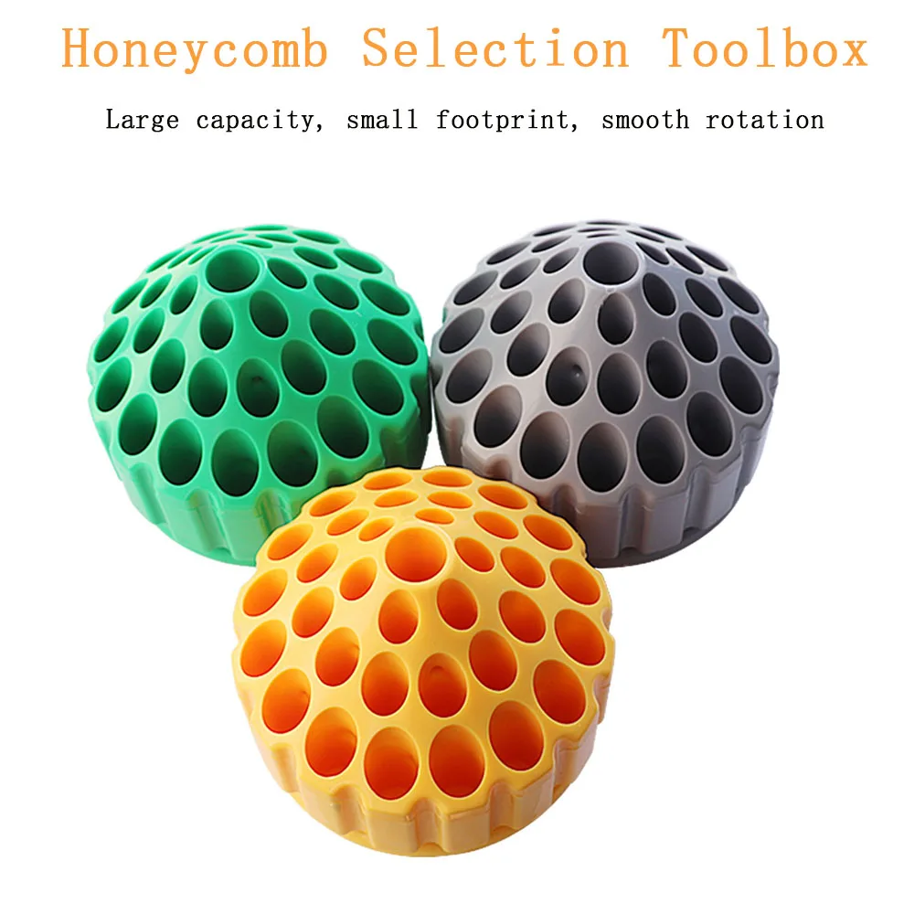 Rotary Polishing Grinding Wheel Head Storage Box 35 Holes For Needle Dental Tool Organizer Rotary tool Drill Bit Bur Holder Jewe