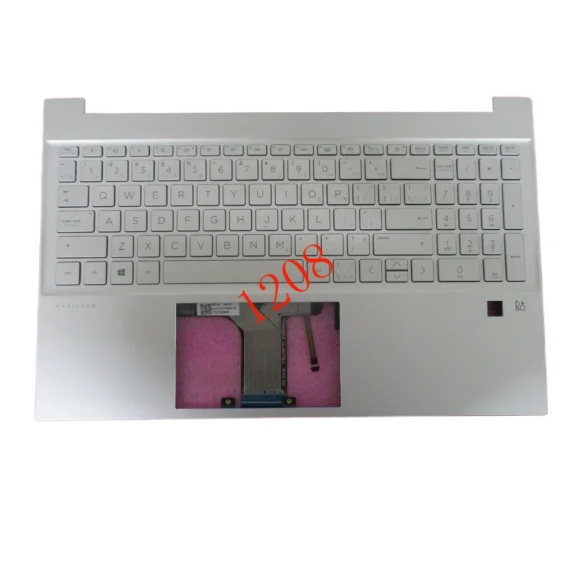 New Genuine for HP Pavilion 15-EH 15-EH1008CA Palmrest Keyboard IN/FR CAN M08910-DB1