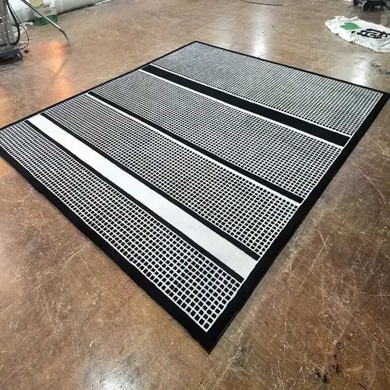 Modern 3D Customized Handmade Large Carpet With Logo Design Floor Home Textiles Area Rugs & Sets for Living Room Decoration