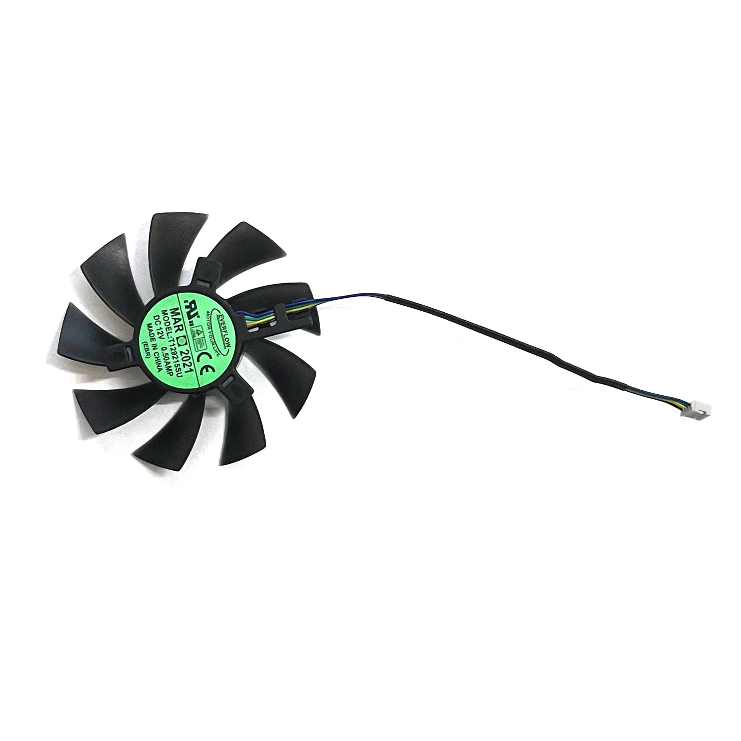 85mm t129215su dc 12v 0.5a 4pin gtx970 ventilador para asus gtx970 960 950 760 670 mini placa gráfica koelventilator