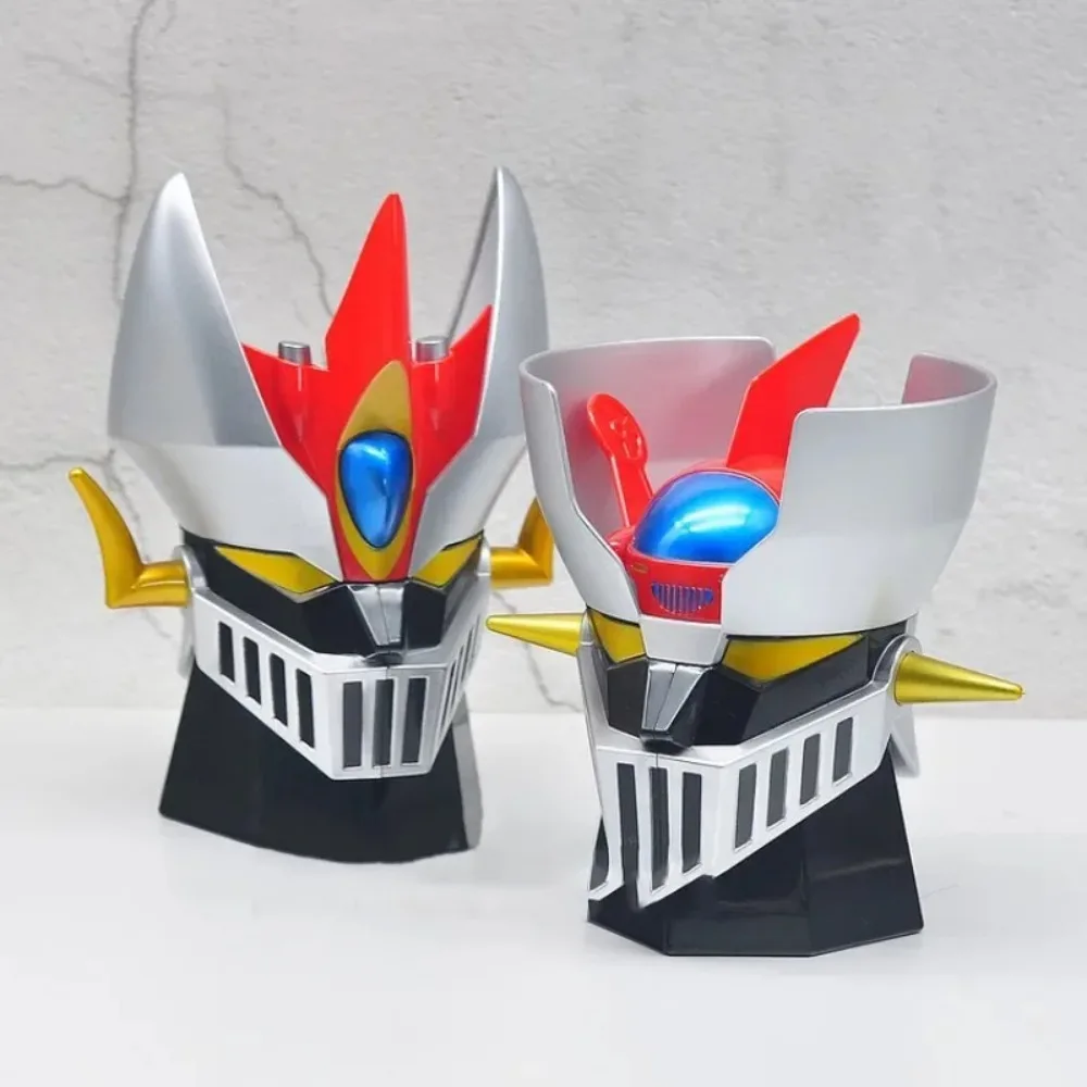 MAZINGER Z Cartoon Anime Transformation Robot Coffee Mugs 304 Stainless Steel Cup Unique Decorative Japanese Anime Mug Water Cup