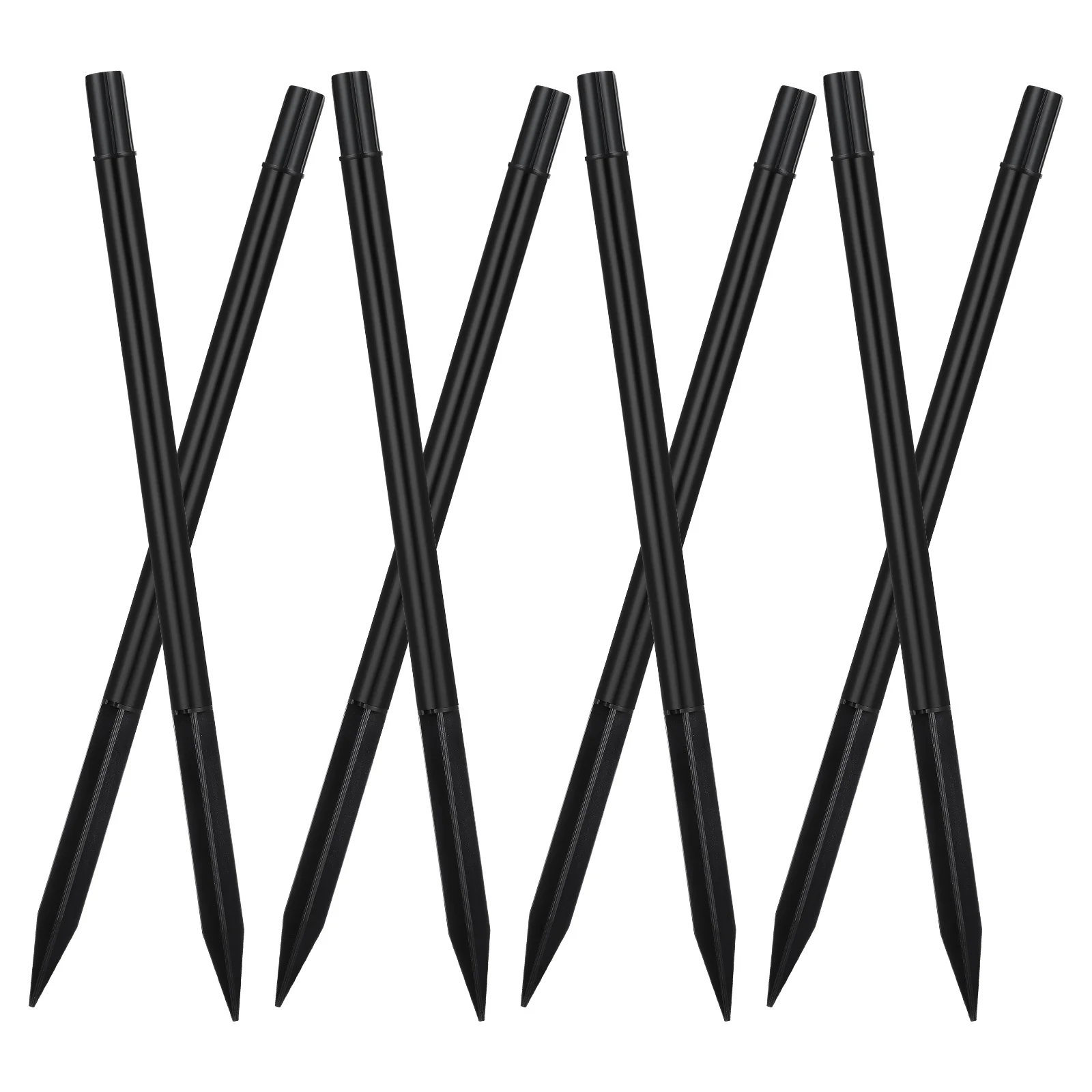 

8 set Solar Light Stake Replacement Path Light Landscaping Supplies Outdoor Led Garden Lamp Spike Extension Tube Connector High