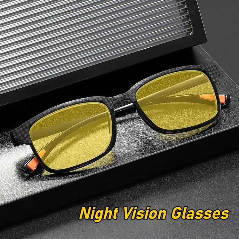 

Neutral Fashion Anti-Blue Light Night Vision Glasses Night Vision Enhancing Anti-High Beam Glasses Fashion Sports Goggles