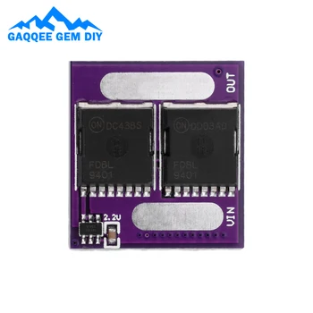 Módulo de diodo Ideal de 0.001 Ω, sin límite de voltaje, baja resistencia interna, 60A corriente de diodo de alta, tubo Dual MOS, componente activo DIY