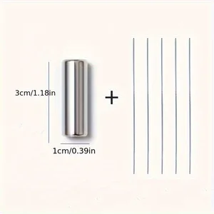 1/2/3/6 PC Cat Eye Nail Magnetセット柔軟な鉄のワイヤを備えて、ネイルにハートとインゴットの形状を作成するためのネイルアートアクセサリーツール 6ベストセールスネイルスタンピングポリッシュ-6