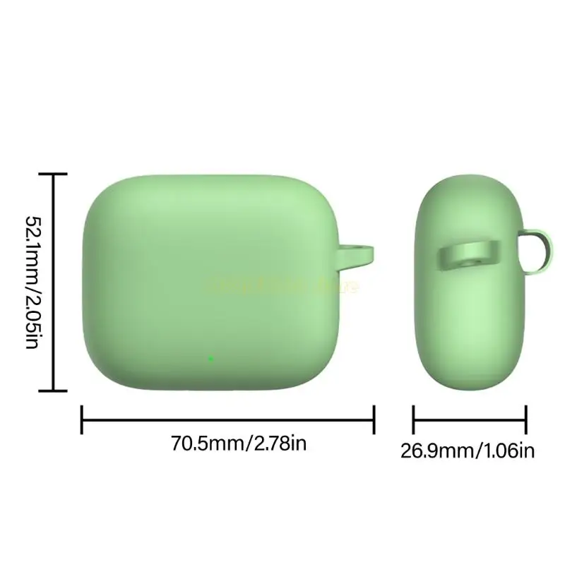F62C Стильные силиконовые защитники корпуса безопасные крючки для защиты наушников AIR 4I