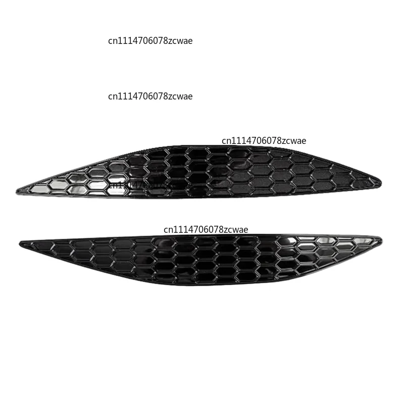 for VW Golf 7 GTI MK7 2014-2018 Tail Fog Light Strips Sticker 1Pair Rear Bar Honeycomb Reflector Cover Trim Styling