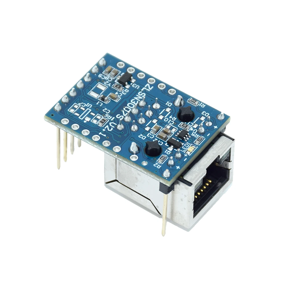 Porta serial TTL para servidor de dispositivo conversor Ethernet, ZLAN ZLSN3007S, Suporte Modbus IoT, Dispositivo para medidor, RJ45