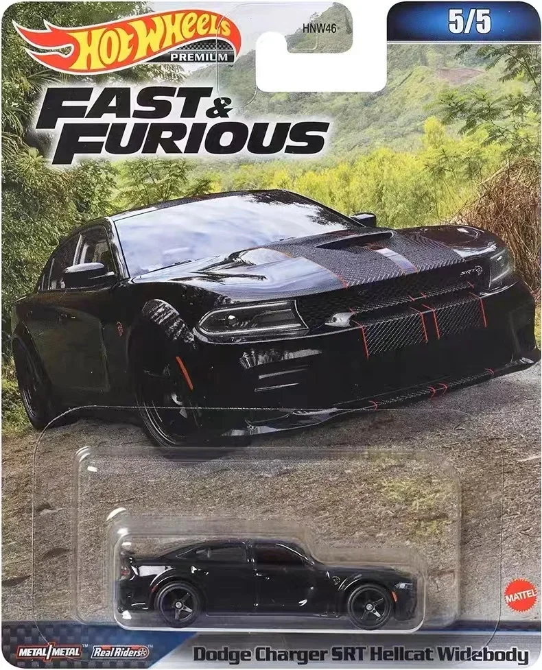 Original Hot Wheels Premium Car Fast & Furious Carro Diecast 1/64 Motors Lykan Hyper Sport Dodge Charger Boys Toys for Children