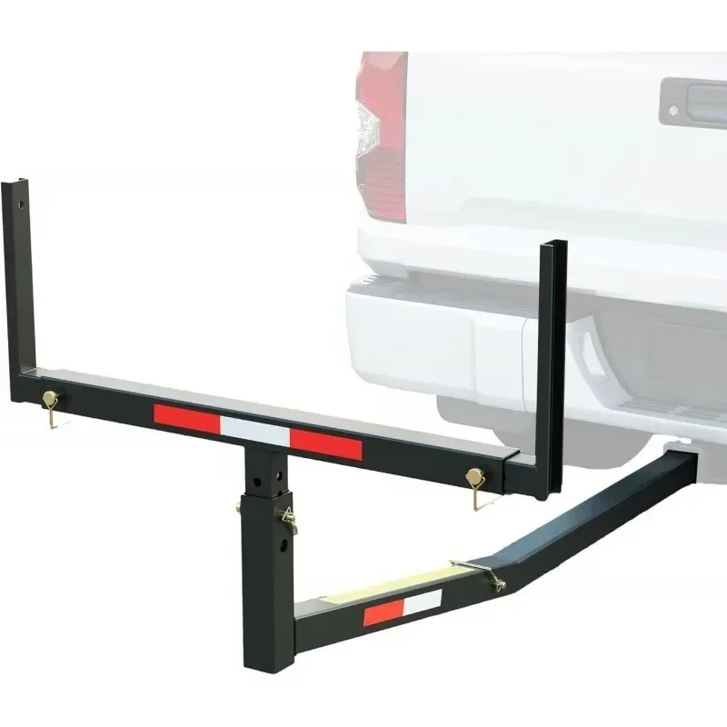 Pickup truck hook mounting extension bracket truck bed extender