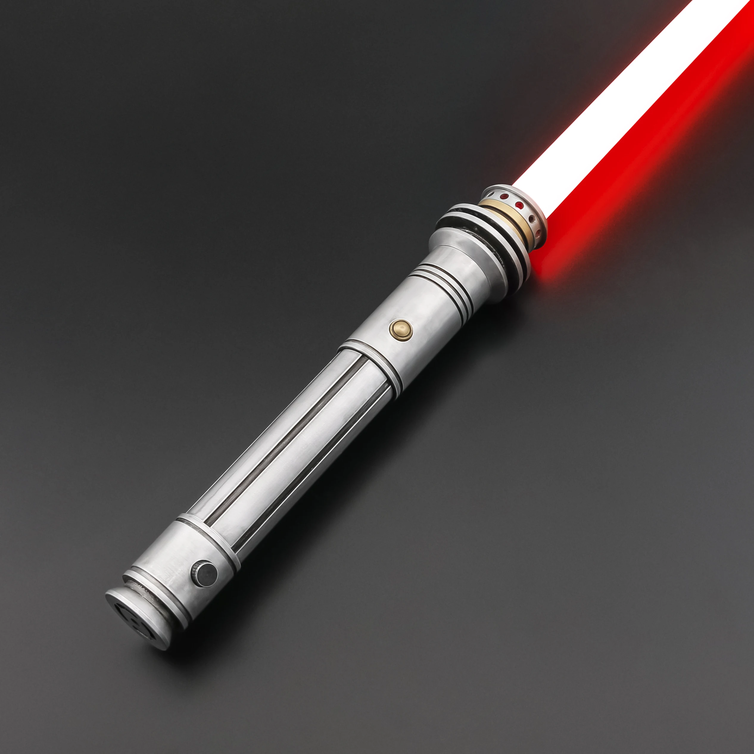 Boazgrains D22 Byph metal Lightsaber, Metal Hilt Heavy FightingRGB LightjediLaser sword