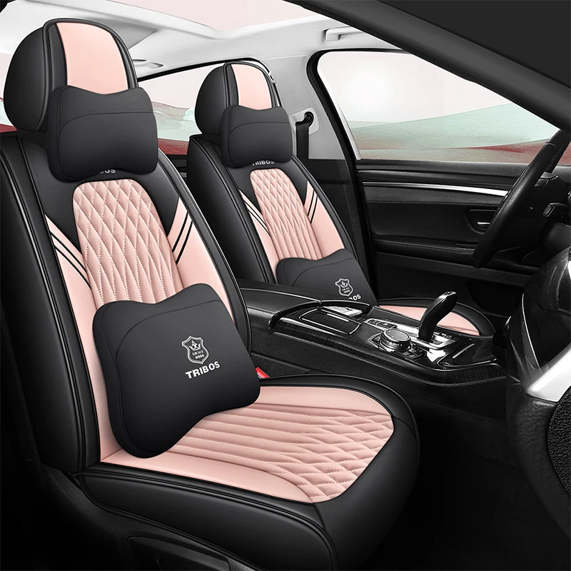 Spring and summer lightweight wear-resistant leather four seasons general purpose cushion fully surround the car seat cover