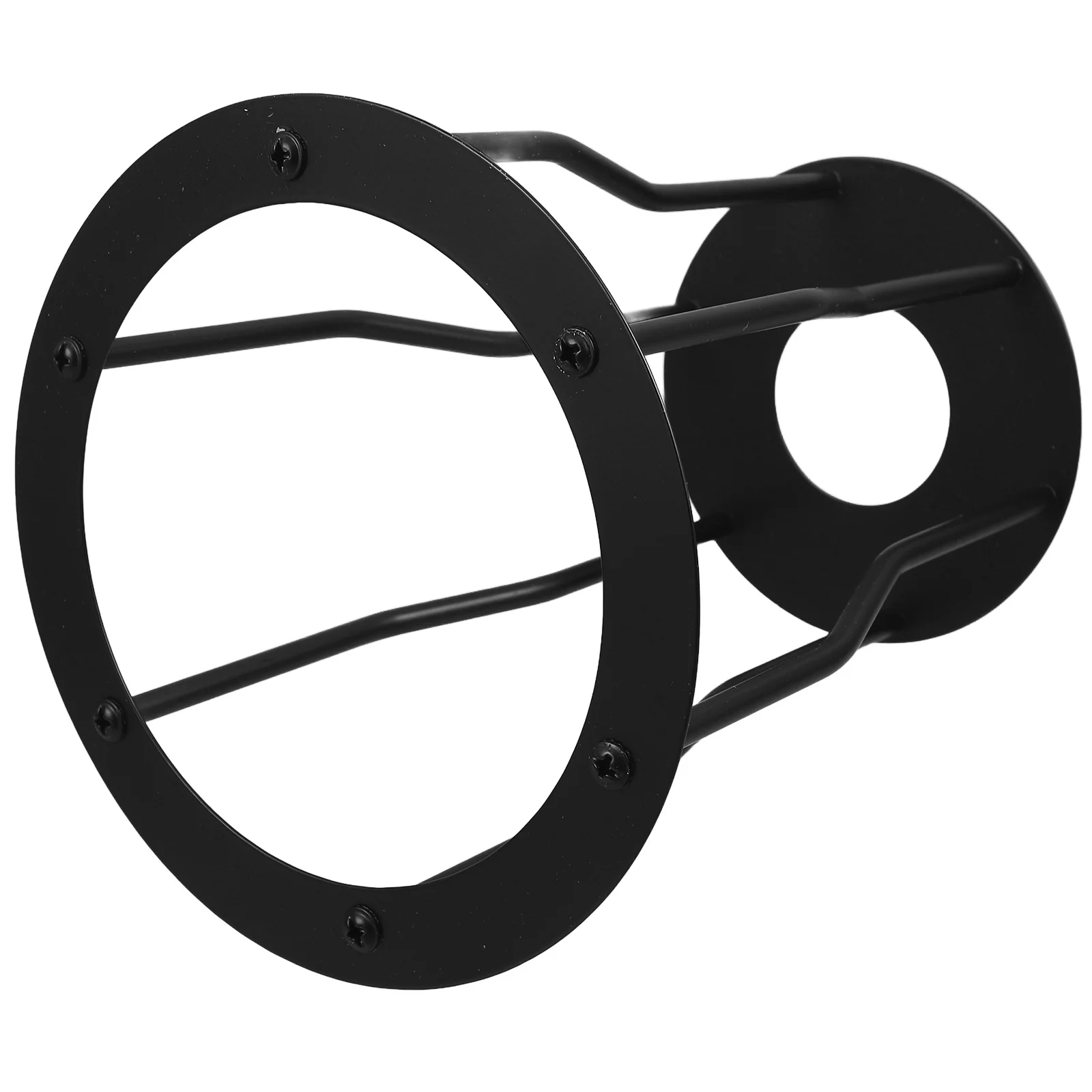 Paralume in ferro resistente Copertura leggera in metallo creativo Design unico vintage a gabbia per uccelli per bar di casa, portico, negozi di pentole calde