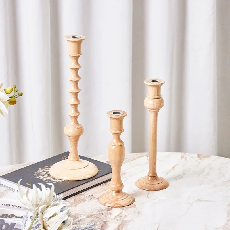 

For Modern Home Interior Decor Desgin French Style Candle Holder Set for Livingroom