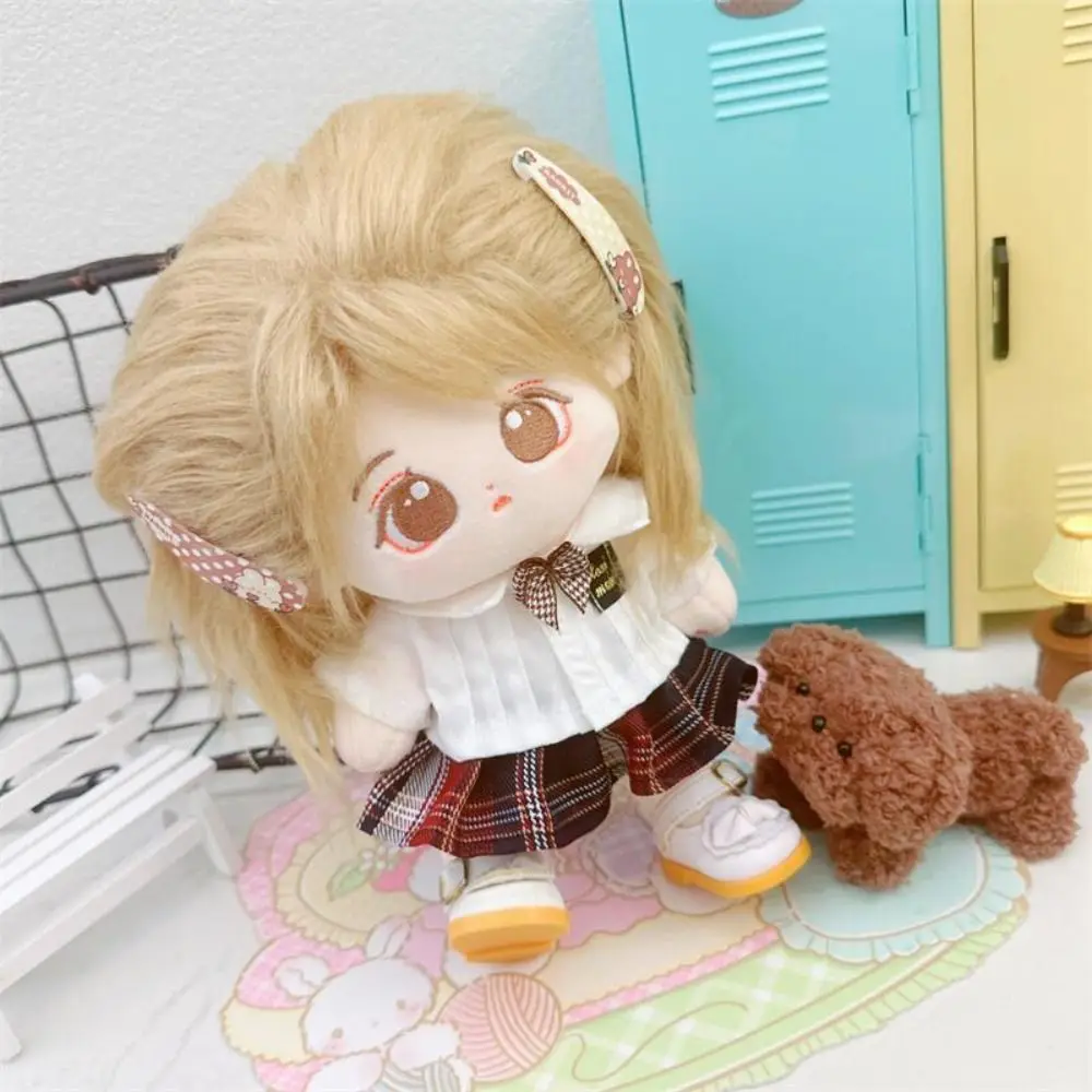 Cute JK Uniform Preppy Cotton ‘s Clothes Lovely Soft 10CM/20CM Clothing Korea Stuffed Idol Clothes Girls