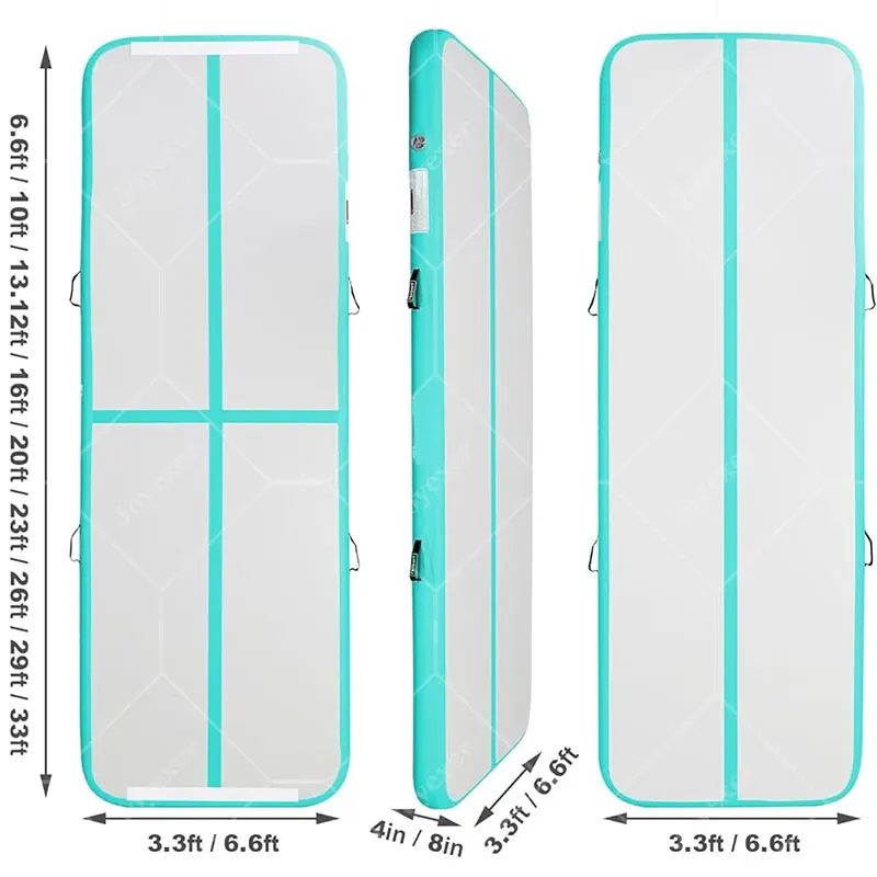 カスタム体操エアマット,インフレータブル体操エアトラック,工場卸売価格,6m