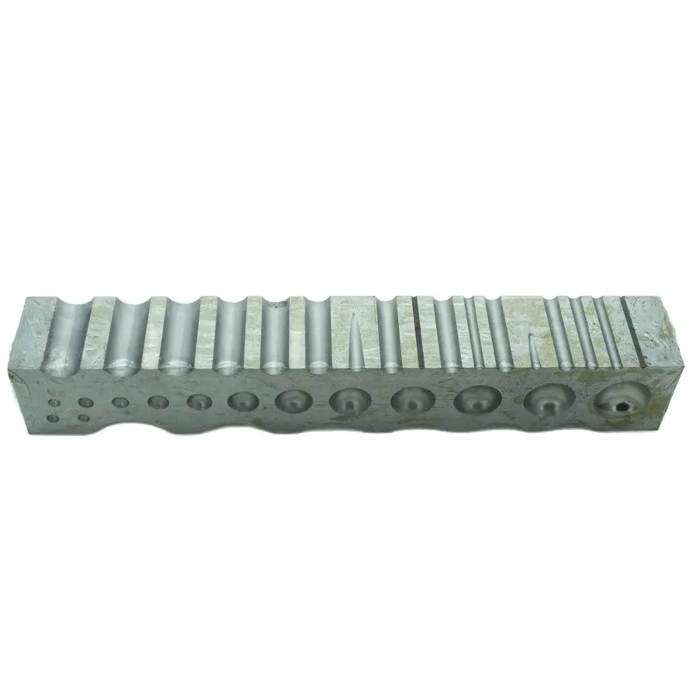 Imagem -04 - Steel Forming Block para Fazer Jóias Metal Dapping Shaping Tool