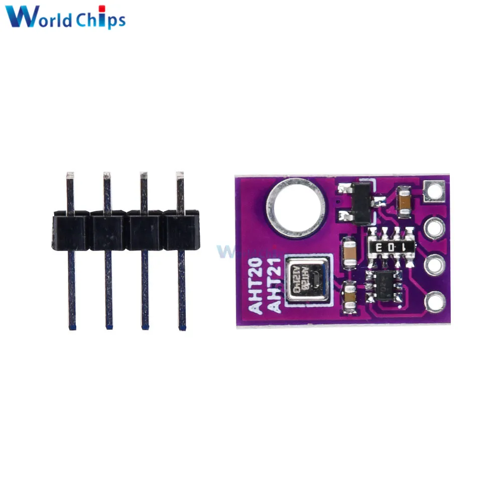 AHT20 AHT21 High Precision Digital Temperature Humidity Sensor I2C Interface Intelligent Measurement Sensor Detection Module